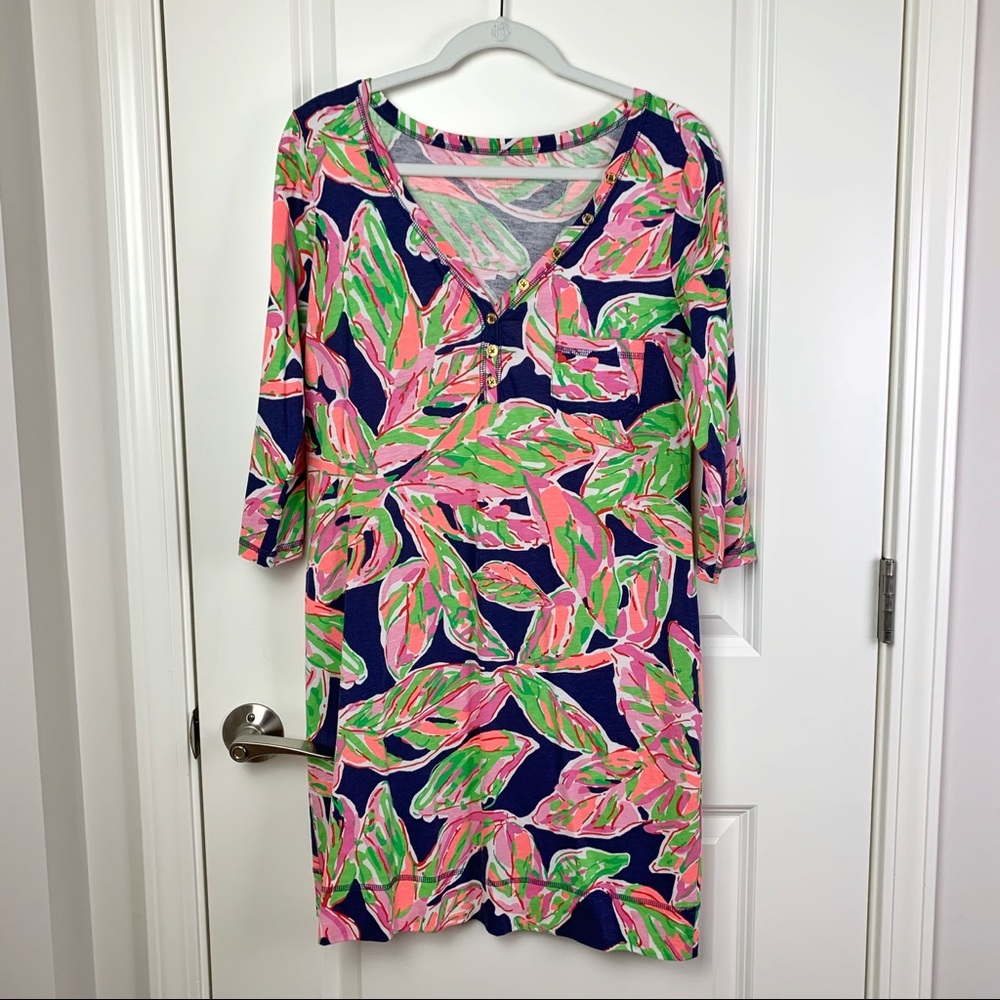 Lilly Pulitzer In the Vias Palmetto Dress